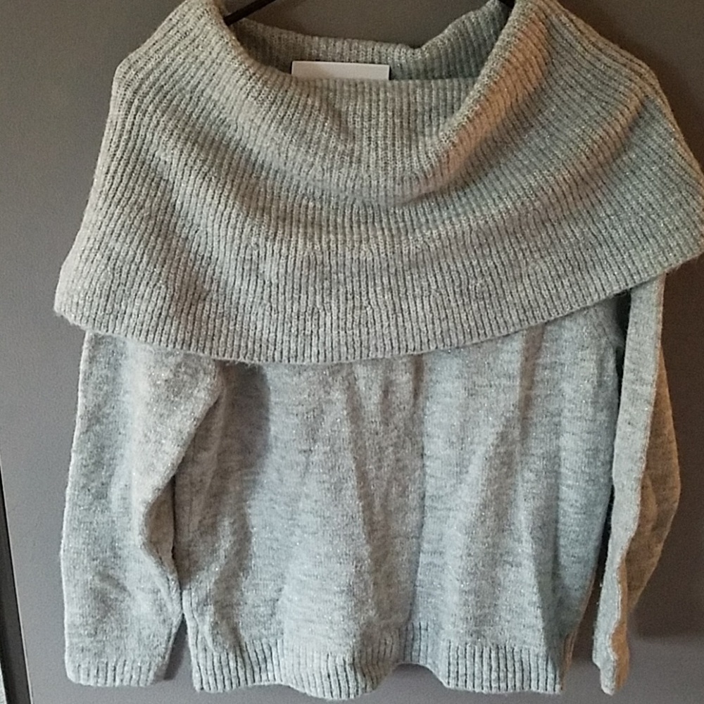 Caslon Cowl Neck Sweater 3-in-1Top - Picture 3 of 7